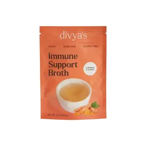 Immune Support Broth with Turmeric and Spices - Vegan Broth Mix