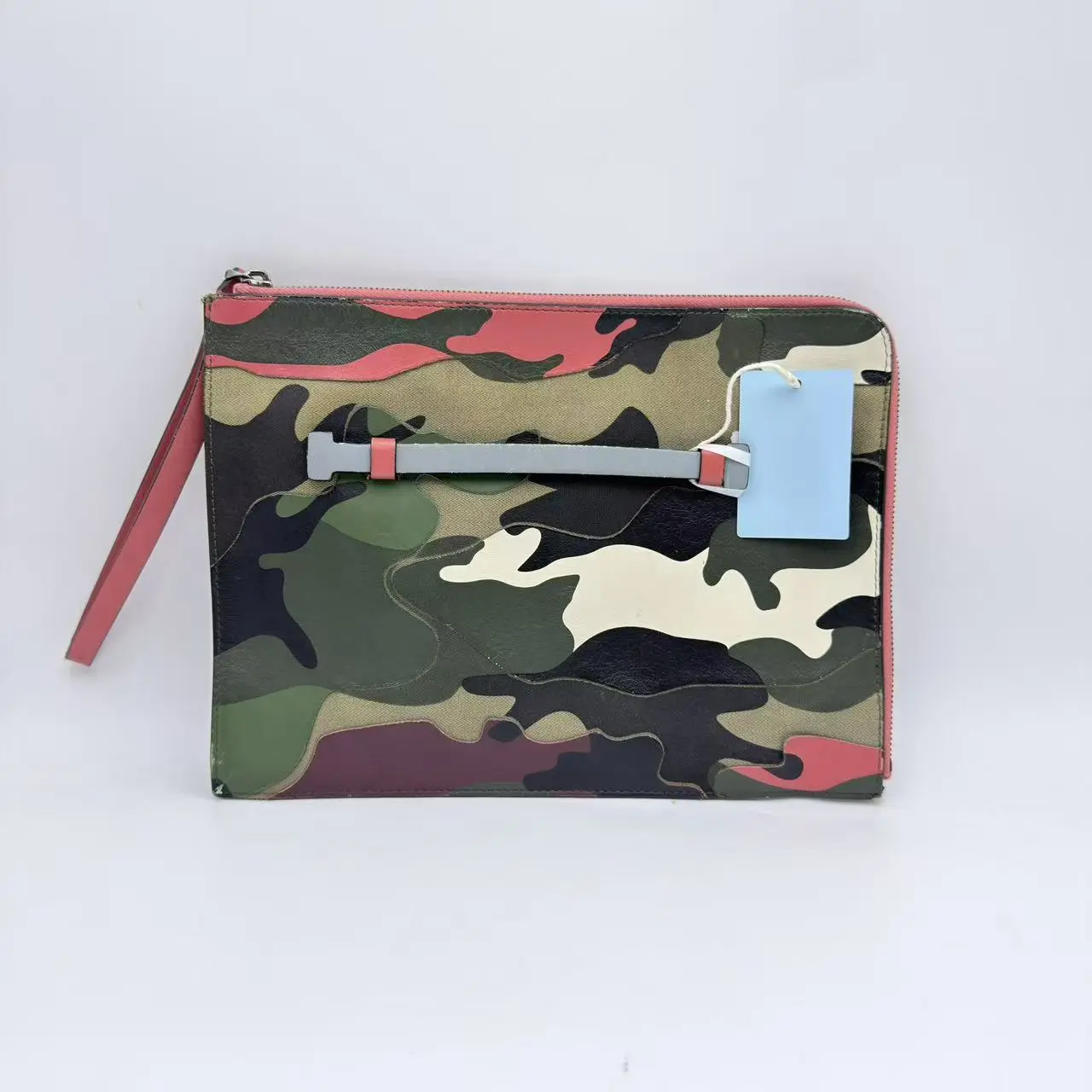 Pre-owned Valentino Leather Belt Bag H6 Colorful Design, X009 Style, 28*21 cm (Pre Loved Luggage & Bags Category), Belt Bags