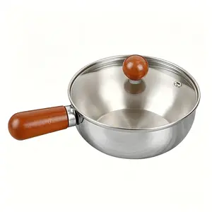 Mini Hot Milk Pot Butter Melter, Household Boiling Pot, Butter Heater with Lid, Ideal for Home Cooking, Compact and Efficient Design