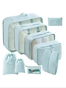 Portable Travel Storage Bag Set, Travel OrganizerSet for Clothes, Shoes, Cosmetic, TravelEssentials for Men & Women, Organizer Luggage