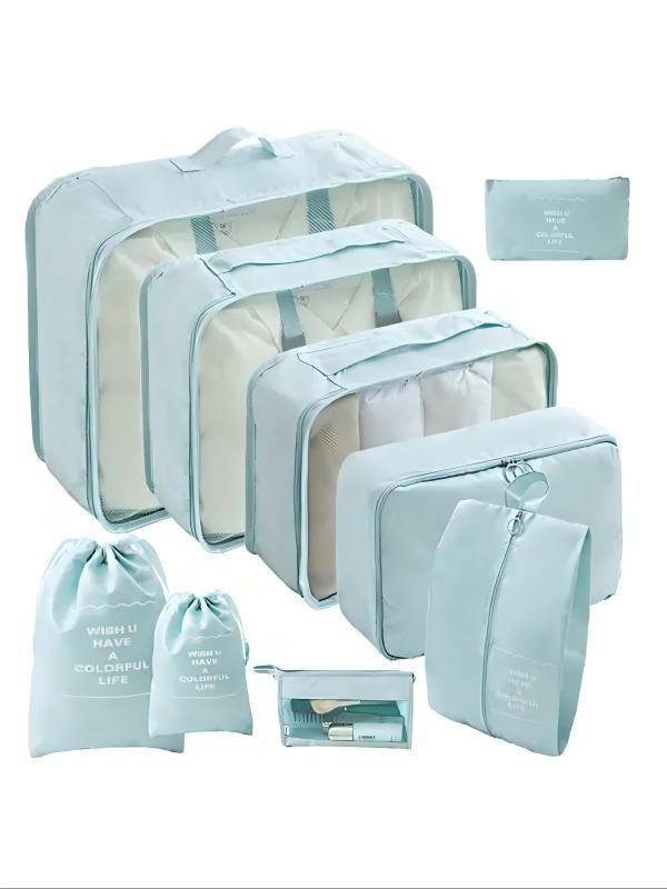 Portable Travel Storage Bag Set, Travel OrganizerSet for Clothes, Shoes, Cosmetic, TravelEssentials for Men & Women, Organizer Luggage