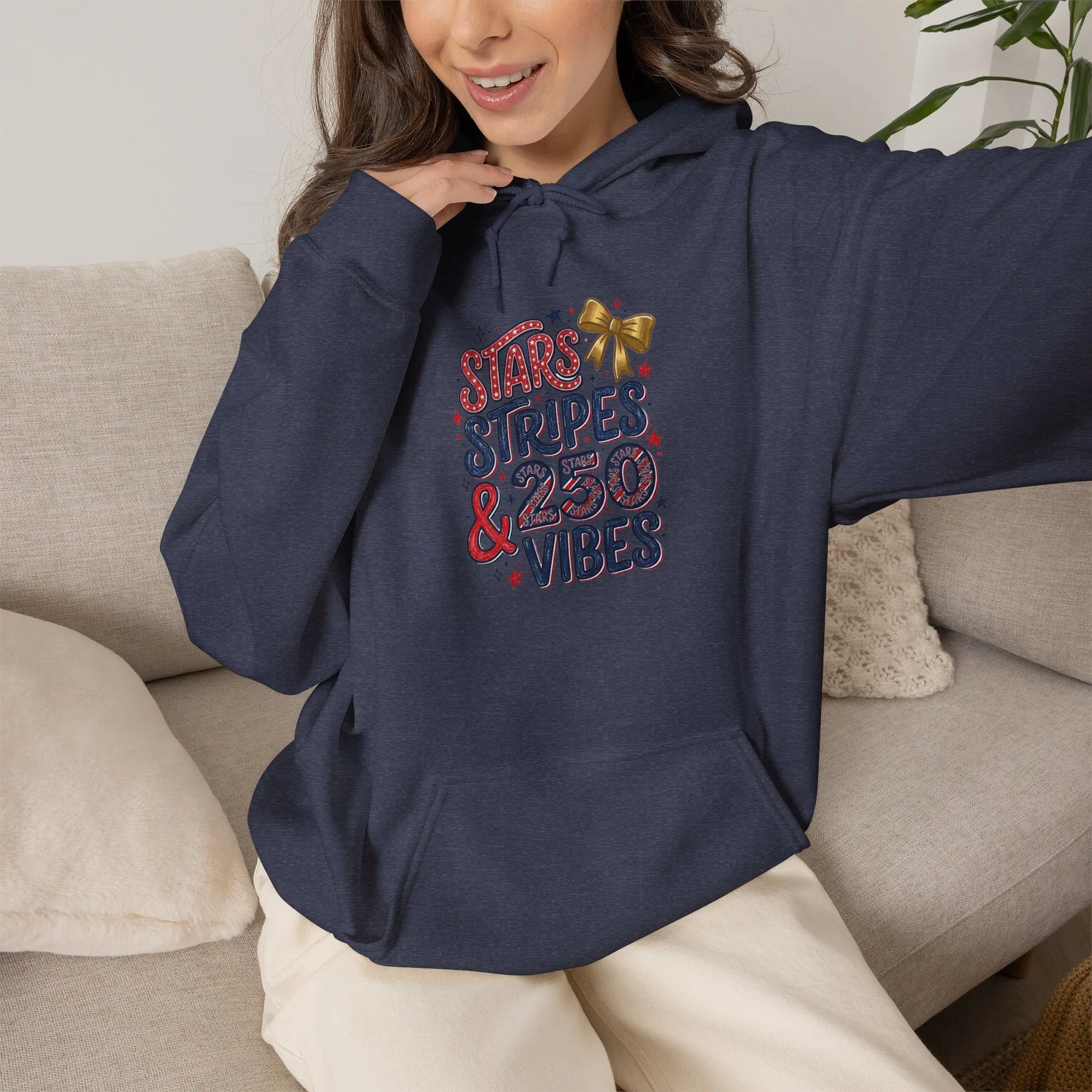 Stars Stripes & 250 Vibes Hoodie