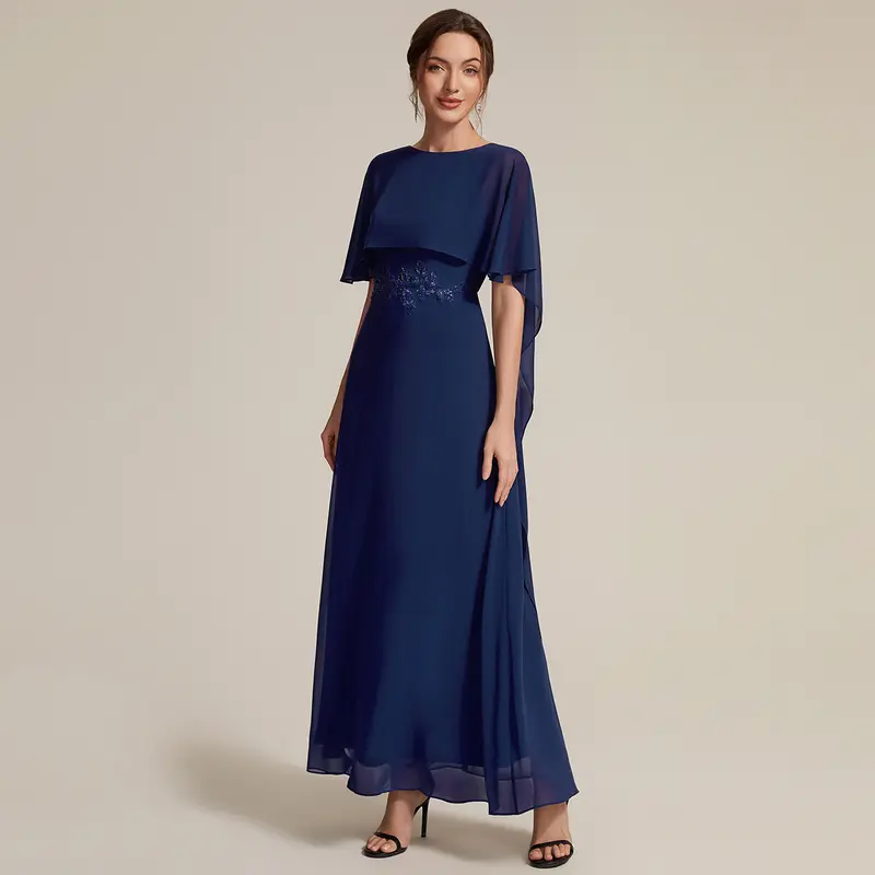 work dress wrap long sleeve Black Maxi Make a statement in VSPR Size:44 R Black Skater Dress with