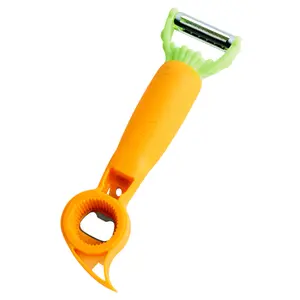 7 in 1 Multifunctional Fruit and Vegetable Peeler Can Opener Bottle Opener Double Blade Grater Kitchen Gadget