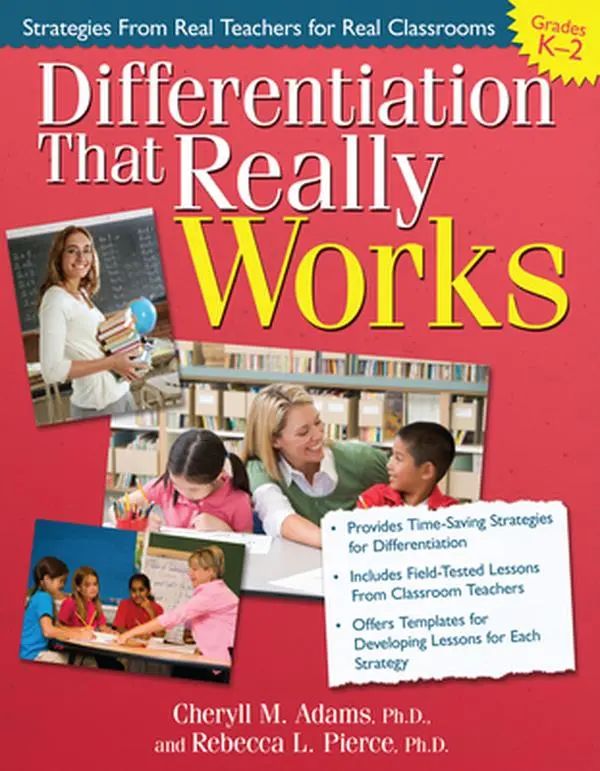 USED-Differentiation That Really Works: Strategies from Real Teachers for Real Classrooms (Grades K-2) by Adams, Cheryll M. (Paperback)