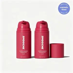 1/2PCS Color Changing Foundation – Shade Matching Liquid Makeup, SPF, 24H Wear, Vegan