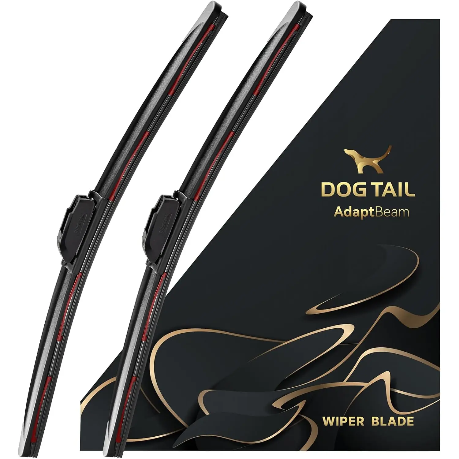 DOG TIL daptBeam Neoprene Wiper Blades 22 inch 2 Pack