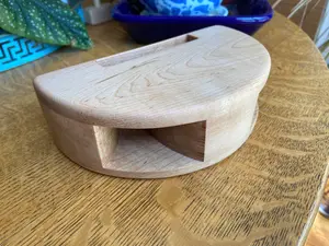 Smartphone Speaker Amplifier - Handmade Wood