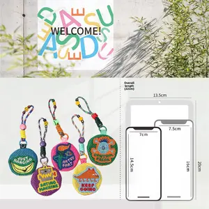 Dopamine mosquito repellent bag grid portable outdoor sports bag pendant cute and convenient mini storage multi-functional women