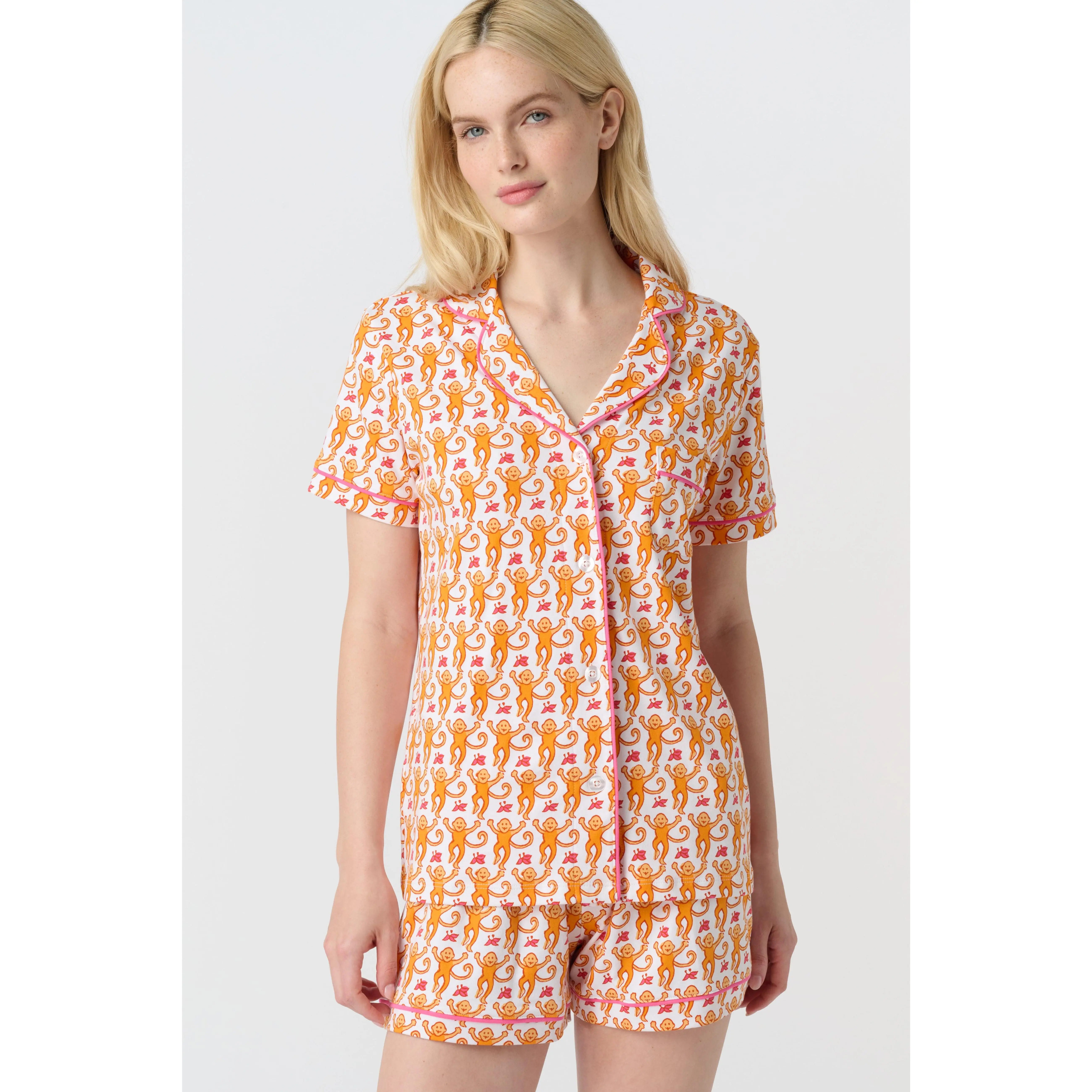 Monkey Polo Pajamas