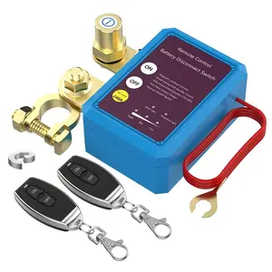 Kill Switch For Car, 12V 240A Remote Battery Disconnect Switch For Car, Anti Theft Automatic Cut/Shut Off Switch For Auto,Truck,Marine,RV,ATV,Boat
