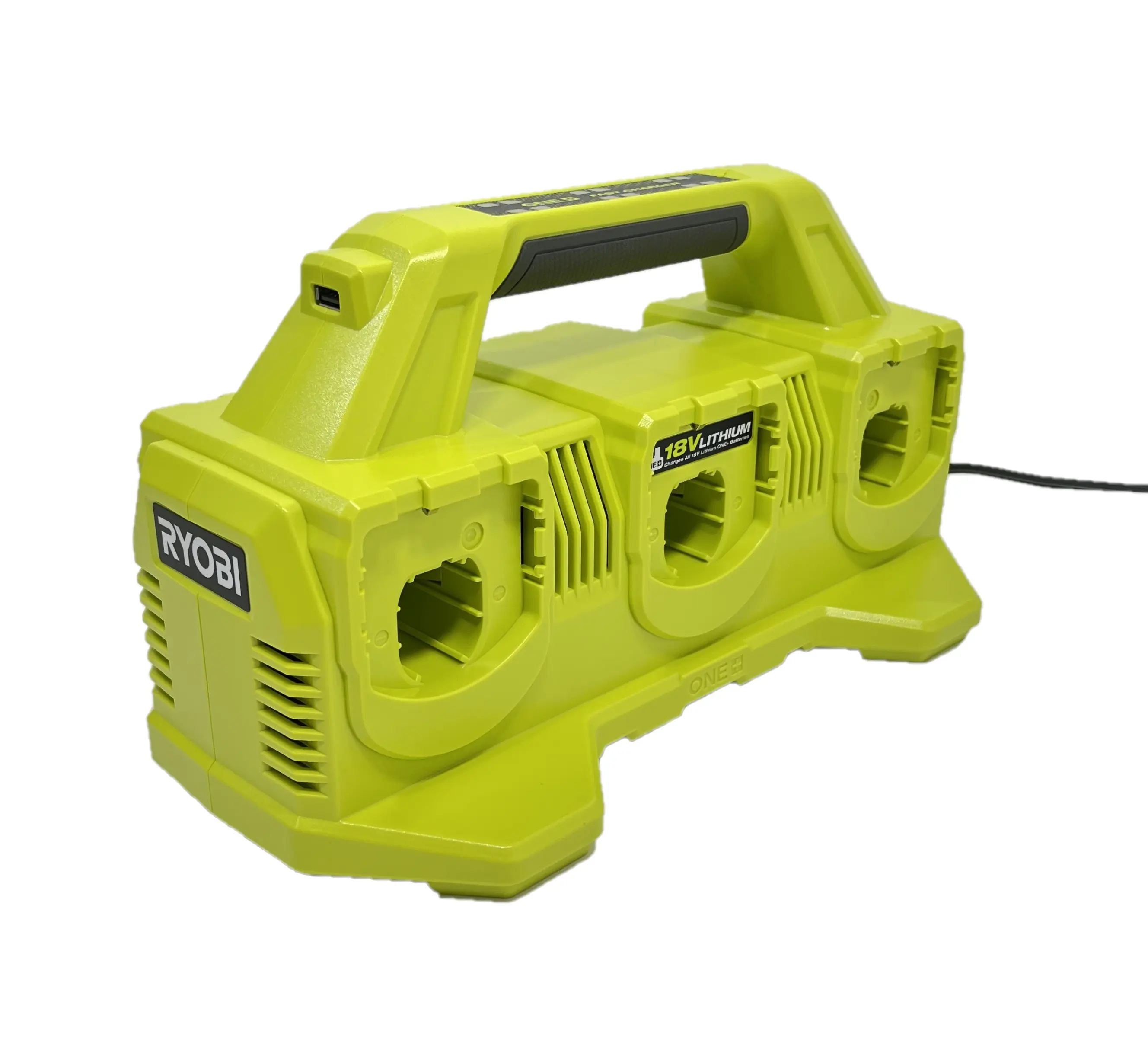 RYOBI 18 Volt 6-Port Fast Charger (Charger Only) PCG006 RYOBI 18 Volt 6-Port Fast Charger (Charger Only) PCG006