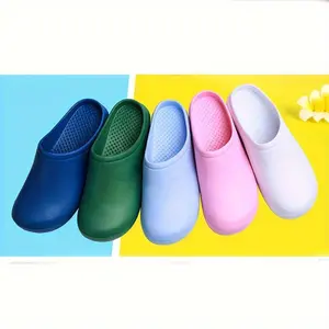 [Slip-Resistant EVA Surgical Shoes] Women's Slip-Resistant Surgical Shoes - Breathable, Wear-Resistant EVA Clogs for Doctors & Nurses Footwear Girl
