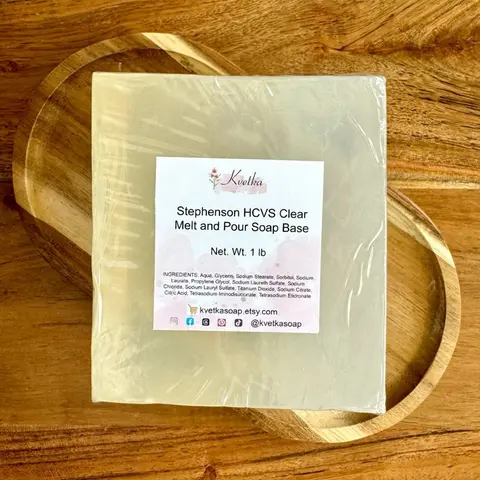 Clear Glycerin Melt and Pour Soap Base 1 lb, DIY Soap Making Supplies, Crafting Your Own Soaps