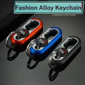 3Pcs Multifunctional Bottle Opener Keychain, Stainless Steel Key Ring for Men Women, Portable Beer Opener, Beverage Can Opener, Personalized Business Gift for Men