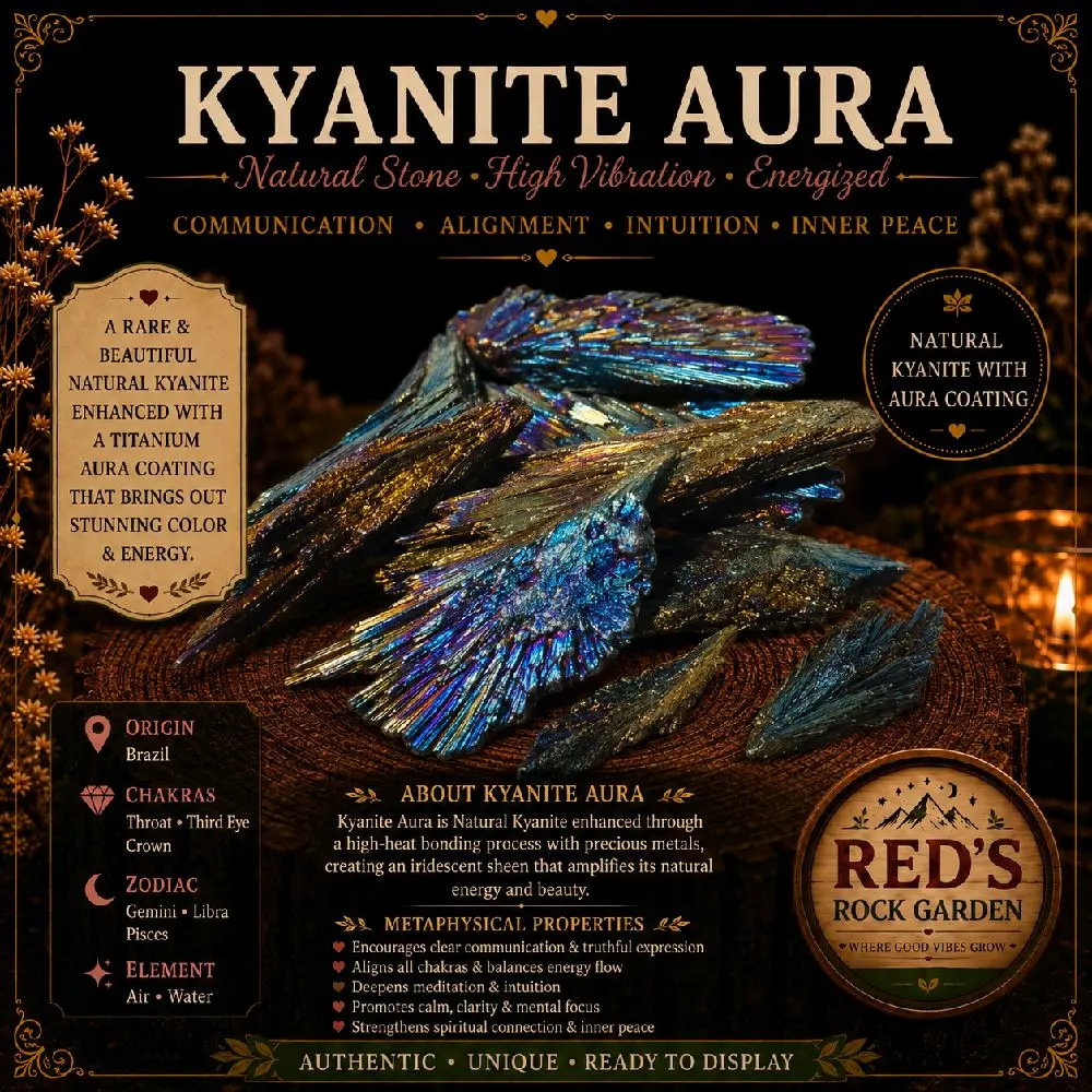 Kyanite Aura Pieces