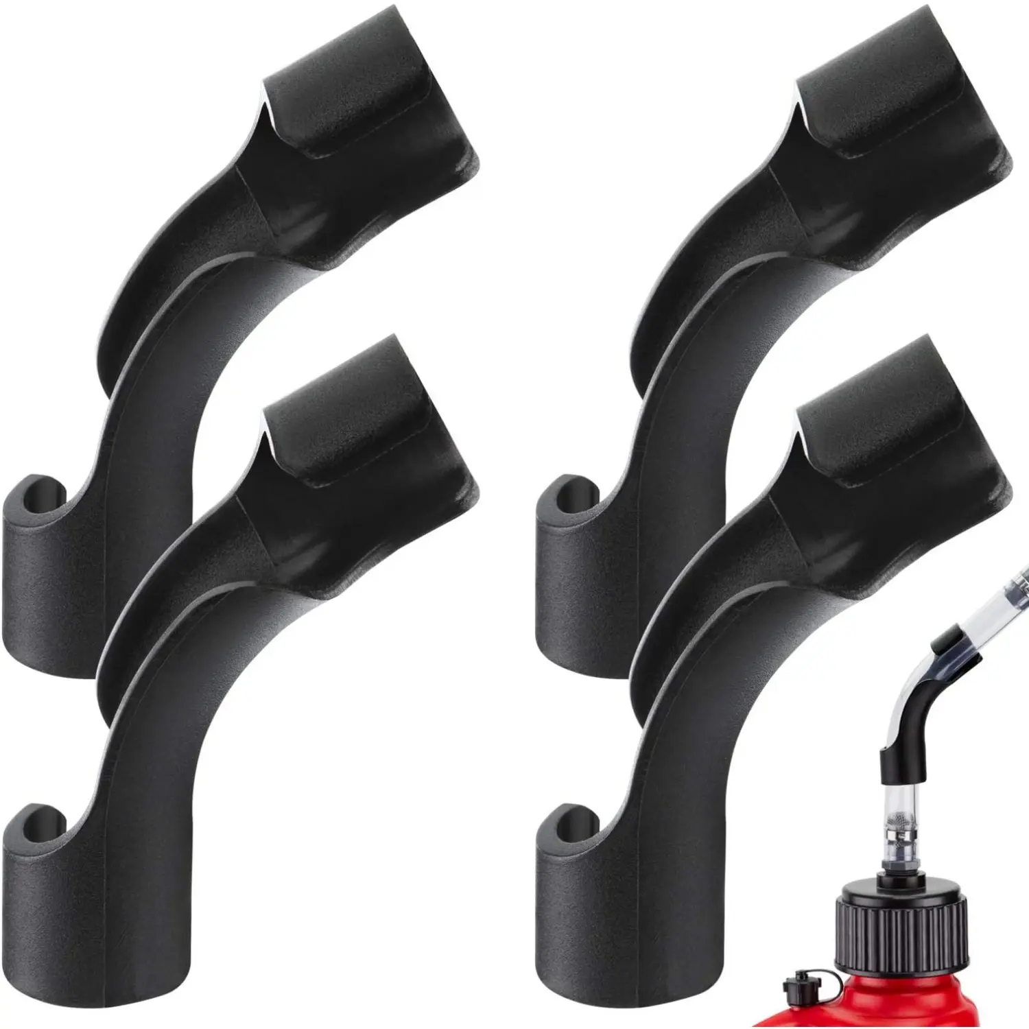 4 Pack Heavy Duty Fuel Hose Bender Tool Accessories - Great Value, Compatible with VP, Sportsman, Rural King - For Racing Fuel Tanks, Easy & Precise Refilling, Delivers Ideal Bends