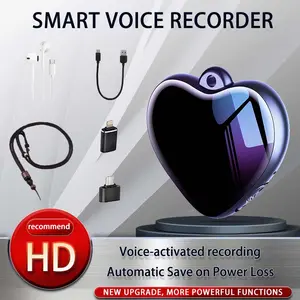 Smart Voice Recorder – One-Touch Recording, HD Noise Reduction，Long Battery, Large Storage, Support voice to text
