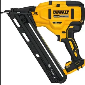 DEWALT  20V MAX XR Lithium-lon Cordless 15- Gauge Angled Finish Nailer (Tool Only)