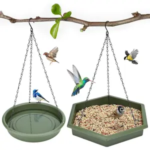 Bird Bath,2 in 1 XL  Bird Feeder & Birds Bath for Outside, Birds Water Feeder,Tray for Outdoors Garden Patio Decoration