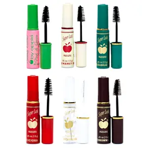 Apple Mascara Super Lash, Original, Mamey, Avocado, Black, Clear and more, Made in Mexico   Makeup Cosmetic
