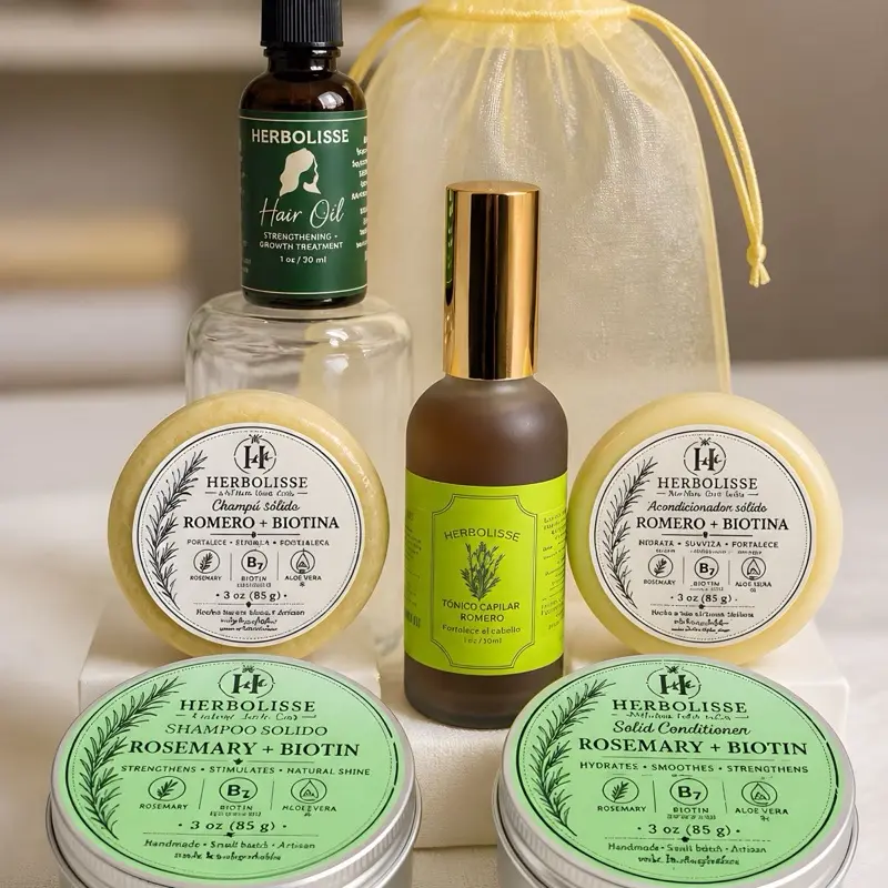 HERBOLISSE Rosemary Complete Hair Care Kit