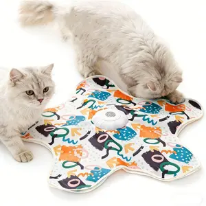 and Seek Interactive   - Rechargeable Automatic  Wand with Bird Squeaky for Indoor Cats Increase  Capacity,    with 2  Wands (Colorful)