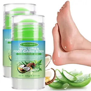 60% Urea Moisturizing Foot Care Stick, 80g Strong Hydrating Cream, Nourishes Dry Cracked Heels, Hands, Knees, Elbows, Multi-Angle Foot Care