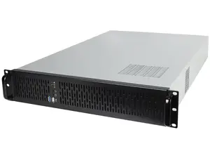 Rosewill RSV-Z2900U 2U Server Chassis Rackmount Case, 4x 3.5" Bays, 2x 2.5" Devices, E-ATX Compatible, 3x 80mm Fans, 1x USB 3.0, 1x USB 2.0, Silver/Black