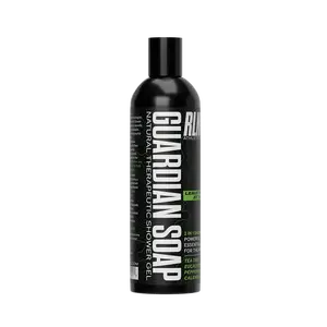 Guardian Soap - Natural Therapeutic Shower Gel with Aloe, Calendula, Eucalyptus & Peppermint Essential Oils for Sensitive Skin Care