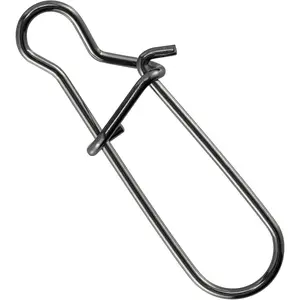 100 Pack Duo Lock Fishing Snaps Stainless Steel 26-220LB Lure Snaps Freshwater Saltwater Quick Change Speed Fishing Line Weights Clips