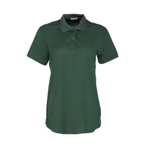 River's End Womens Upf 30+ Short Sleeve Shirt Golf Casual Casual - Green