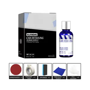 Car Detailing Professional Paint Coating, Super Hydrophobic Crystal Plating Solution For Waterproof Nano Ceramic Refurbished Car Paint