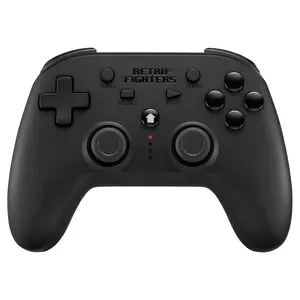 Retro Fighters Defender Next-Gen PS1 - PS2 - PS3 - PS Classic - Switch & PC Compatible Wireless Controller, Black