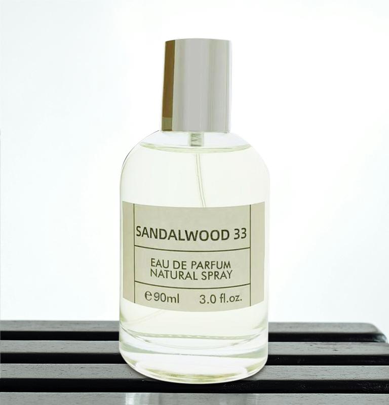 Sandal Wood 33 Spray Perfume Eau de Parfum for Men & Women 90ml - Unisex Fragrance