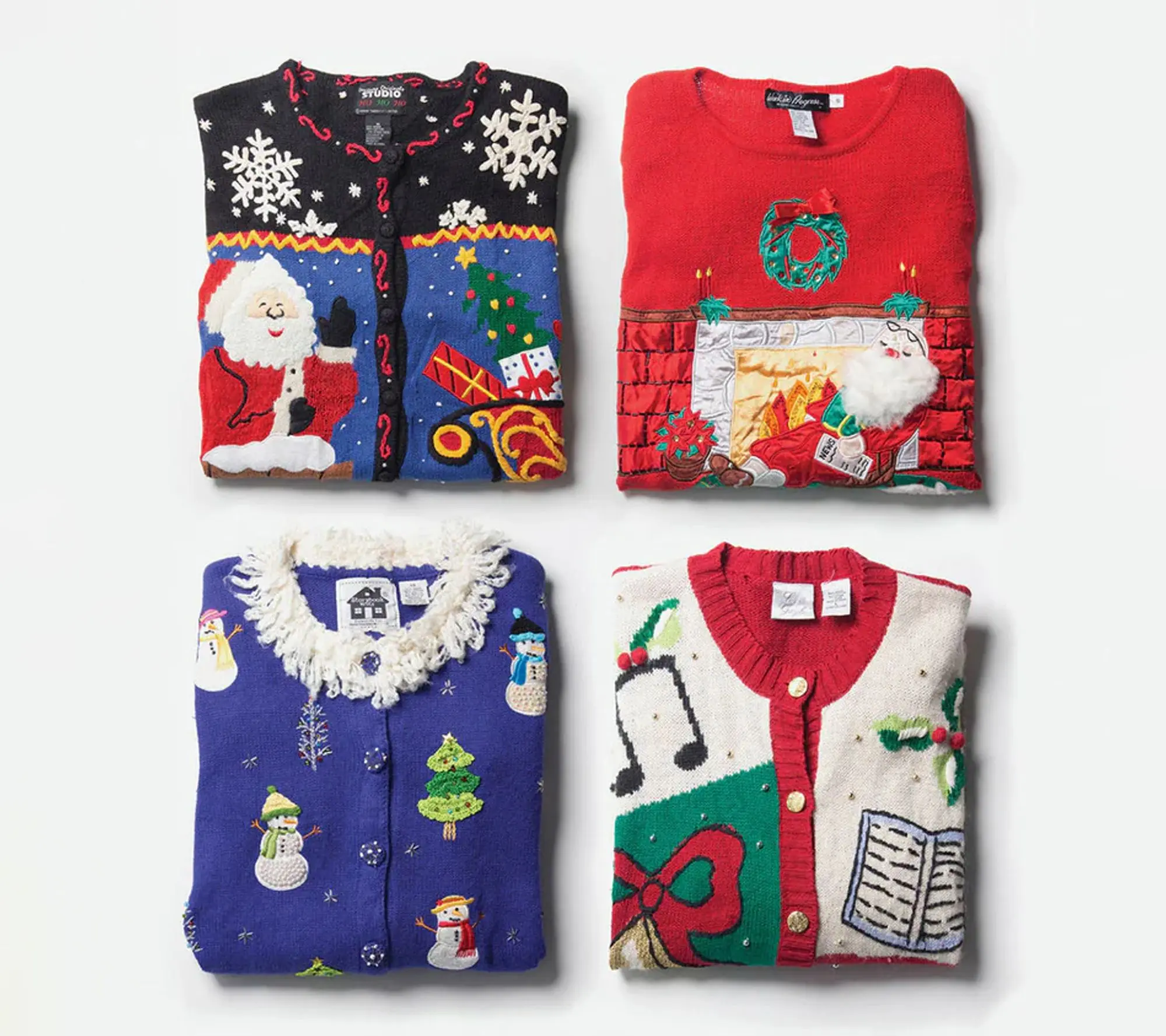 Mystery Vintage Ugly Christmas Sweater Mystery Vintage Ugly Christmas Sweater