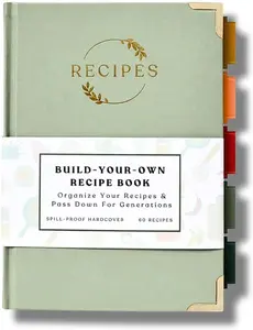 Blank Recipe Book – Write Your Own Cookbook