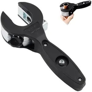 Ratcheting Tubing Cutter - Canlaten·U Adjustable Ratcheting Tubing Cutter Tool for 5/16" to 1-1/8" Tubing, HAVC Repair Tool Copper Pipe Cutter, 2 In 1 Tube Cutter, PVC, Soft Metals