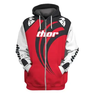 Hoodie Thor Mx, Thor Pulse, Motocross, Thor Racing Racing Uniform V28 3D Hoodie All Over Printed Clothes Shirt Men Letter Graphic Round Neck Tee
