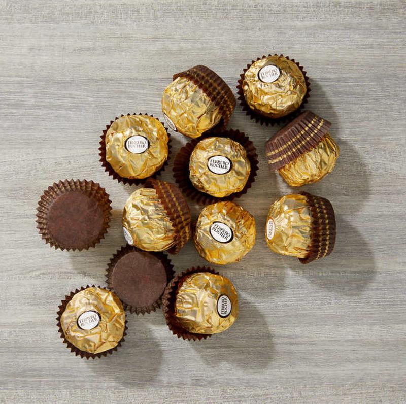 Ferrero Rocher, Milk Chocolate Hazelnut Candy, 48 Count
