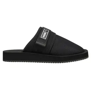 PUMA Mens Wilo Slide Casual Slippers Casual - Black PUMA Mens Wilo Slide Casual Slippers Casual - Black