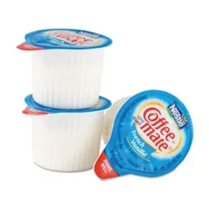 Coffee-Mate. 35170BX 0.375 oz. French Vanilla Creamer, Box - 50