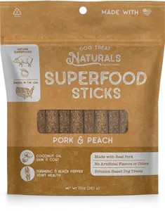 Pork & Peach Superfood Sticks