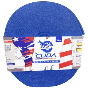 24" Wide BLUE - Boat Trailer Bunk Carpet