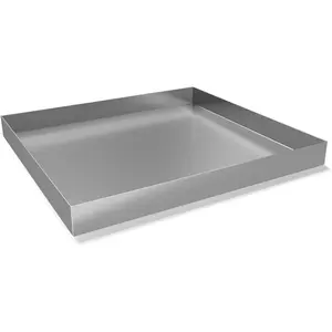 32" x 30" x 2.5" Washing Machine Pan, 304 Stainless Steel Washing Machine Drain Pan,Heavy Duty Pan for Under Washing Machine