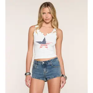 Patriotic Babe Graphic Tank Top