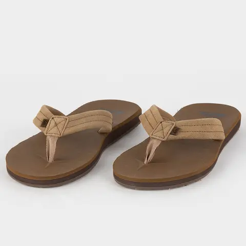 QUIKSILVER Carver Suede Mens Flip Flops