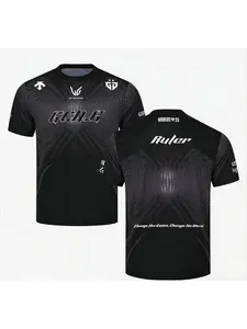 League of Legends Esports Team Gen. G Player Jersey LOL Uniform Nisex Top Ruler Chovy Fan Match Training T-shirt