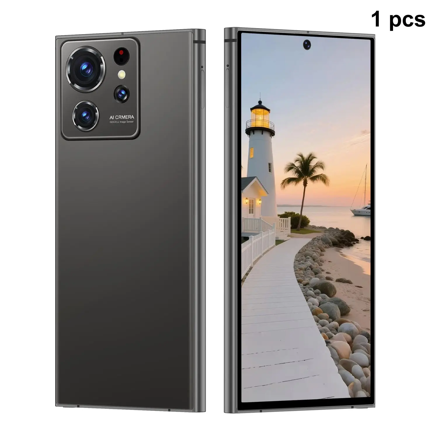 6.75 Inch Lightweight Backup Phone, 4GB+64GB Memory, Dual Camera, 4100mah Battery, Octa-Core Processor, Android 10, Dual Sim, 720x1560 Resolution, Dual Sim Smartphone