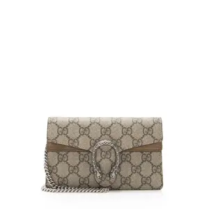 Pre-owned GUCCI Canvas Clutches & Wristlets GG Supreme Dionysus Mini Shoulder Bag